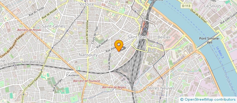 localisation de l'entreprise DAFALACARTE  BORDEAUX