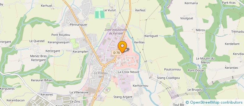 localisation de l'entreprise DAFARNAUM  CONCARNEAU