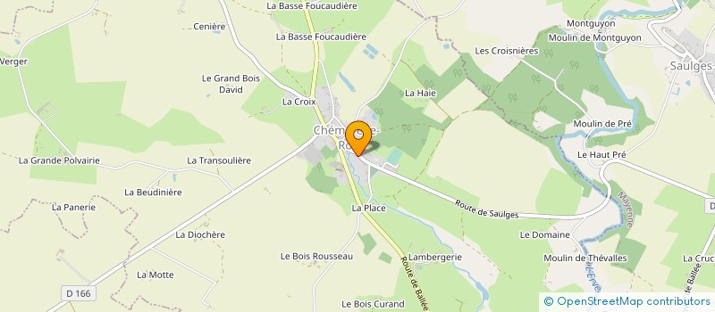 localisation de l'entreprise DAFEC DIETE ALIMENT FABRIC EMBAL CONDITI à CHEMERE-LE-ROI