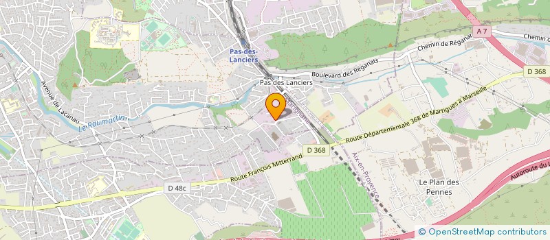 localisation de l'entreprise DAFER à MARIGNANE