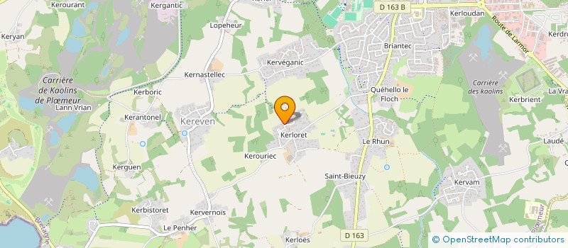 localisation de l'entreprise DAFF  PLOEMEUR