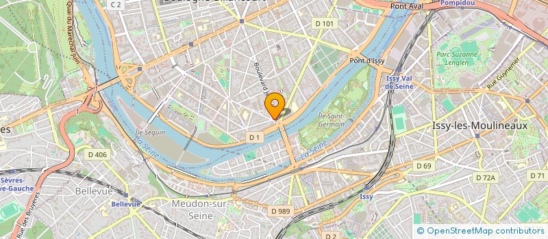 localisation de l'entreprise DAFF à BOULOGNE-BILLANCOURT