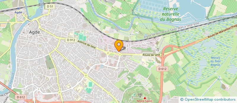localisation de l'entreprise DAFFY  AGDE