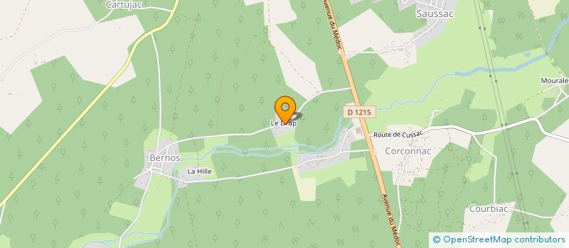 localisation de l'entreprise DAFIMMO  SAINT-LAURENT-MEDOC