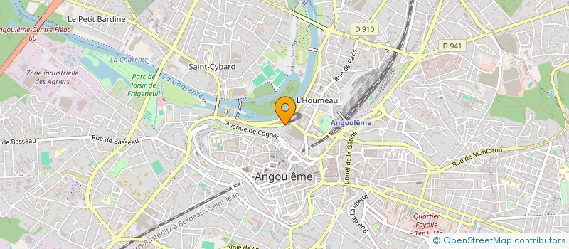 localisation de l'entreprise DAFLO à ANGOULEME