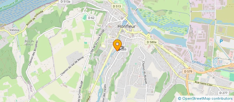 localisation de l'entreprise DAFMA à HONFLEUR
