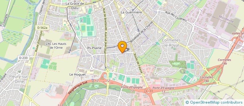 localisation de l'entreprise DAFNOR THERMIQUE à IFS