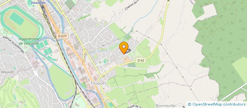 localisation de l'entreprise DAFP  TOURGEVILLE