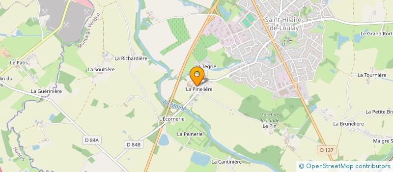 localisation de l'entreprise DAFRATO à MONTAIGU-VENDEE