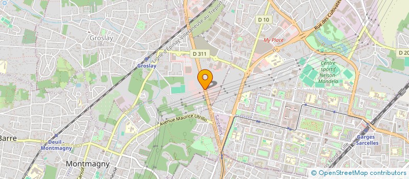 localisation de l'entreprise DAG  GROSLAY