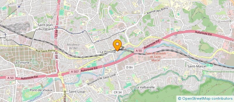 localisation de l'entreprise DAG BATI à MARSEILLE