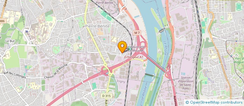 localisation de l'entreprise DAG BATIMENT  OULLINS-PIERRE-BENITE