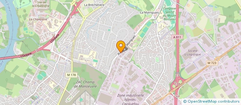 localisation de l'entreprise DAG'IMMO  CARQUEFOU