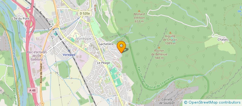 localisation de l'entreprise DAG INGENIERIE à VOREPPE