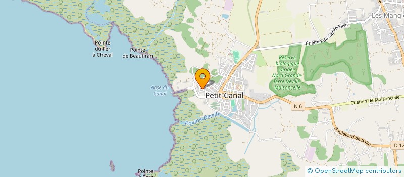 localisation de l'entreprise DAG'S RESTO à PETIT-CANAL