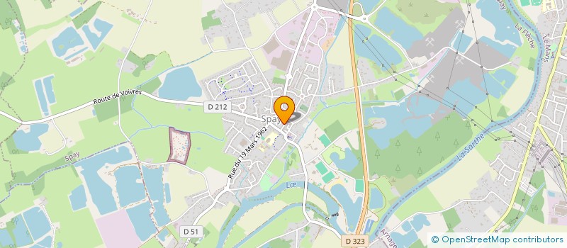 localisation de l'entreprise DAG SPAY  SPAY