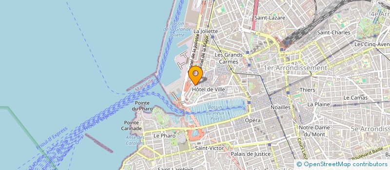 localisation de l'entreprise DAGAND-VAYSSIERE IMMO  MARSEILLE