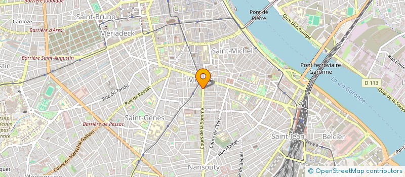 localisation de l'entreprise DAGDA  BORDEAUX
