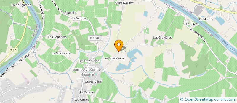 localisation de l'entreprise DAGE  SAINT-AVIT-SAINT-NAZAIRE