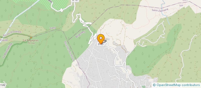 localisation de l'entreprise DAGE IMMOBILIER  SAINT-ZACHARIE