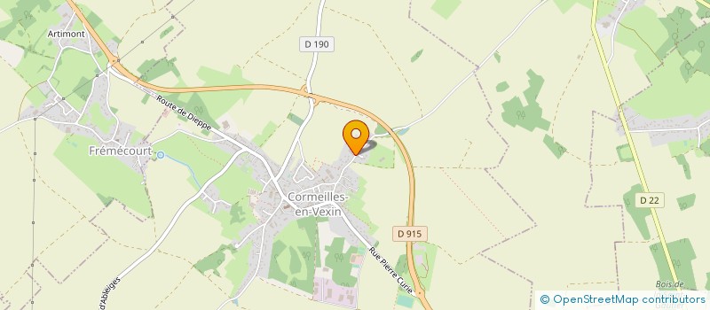 localisation de l'entreprise DAGG à CORMEILLES-EN-VEXIN