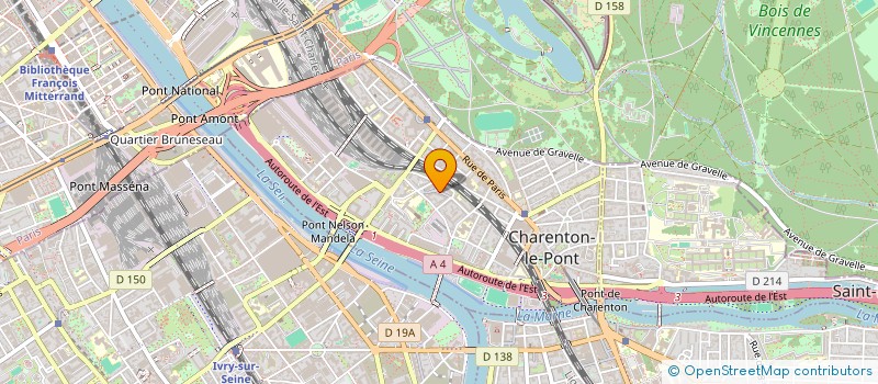 localisation de l'entreprise DAGHIGH IT CONSULTING  CHARENTON-LE-PONT