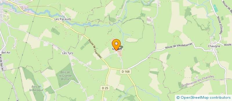 localisation de l'entreprise DAGIJARO  VAUDEBARRIER