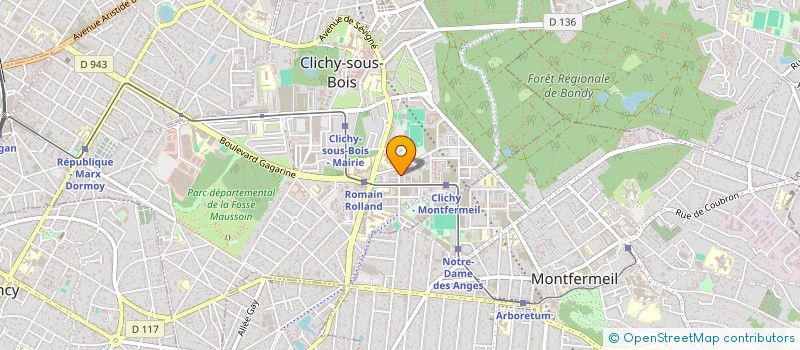 localisation de l'entreprise DAGIM à CLICHY-SOUS-BOIS
