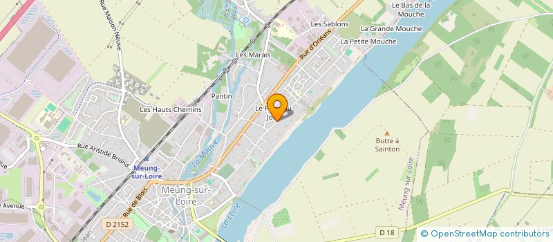 localisation de l'entreprise DAGIMMOS  MEUNG-SUR-LOIRE