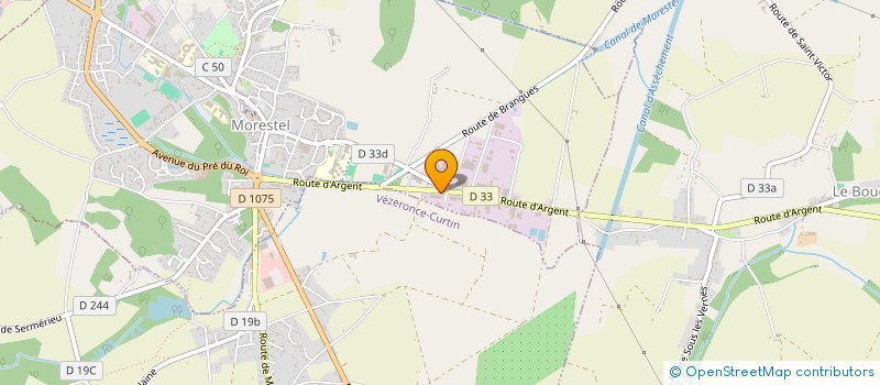 localisation de l'entreprise DAGIOL à MORESTEL