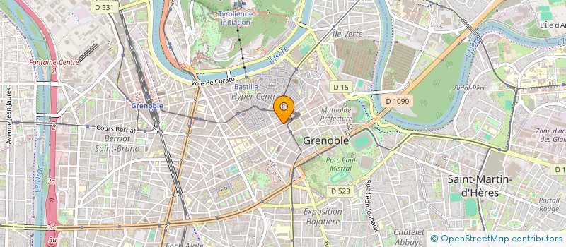 localisation de l'entreprise DAGNA  GRENOBLE