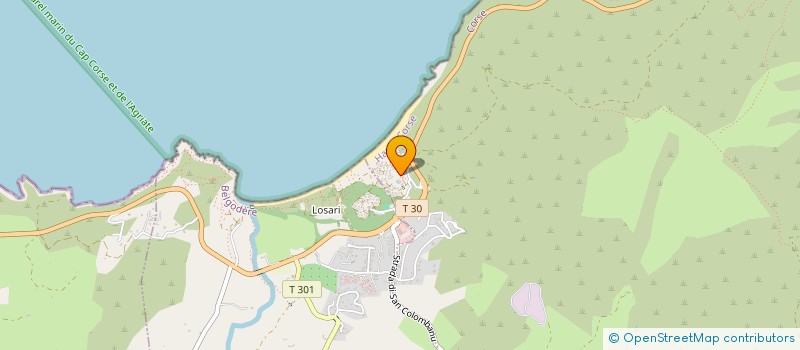 localisation de l'entreprise DAGNEAUX / VIGOUROUX  PALASCA