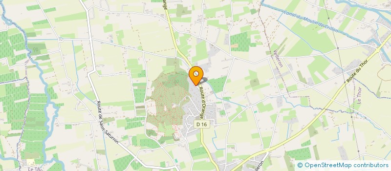 localisation de l'entreprise DAGO  LE THOR