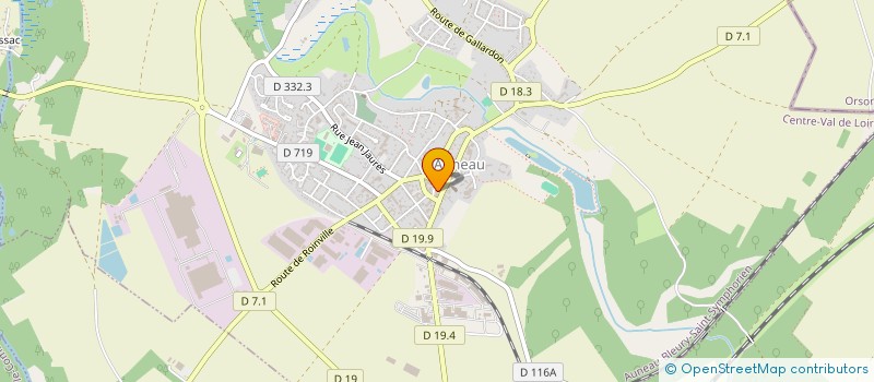 localisation de l'entreprise DAGRON PIERRE JACQUES à AUNEAU-BLEURY-SAINT-SYMPHORIEN