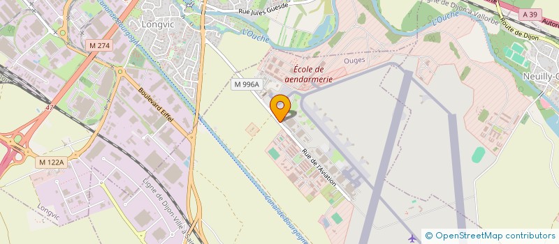 localisation de l'entreprise DAGS AVENIR  OUGES