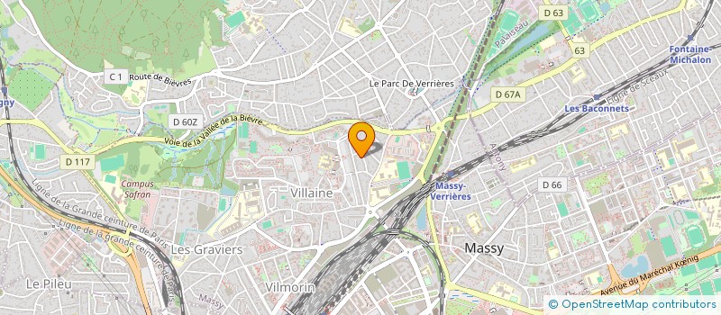 localisation de l'entreprise DAGTOR à MASSY