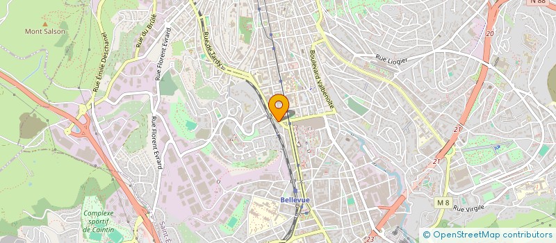 localisation de l'entreprise DAGUE  SAINT-ETIENNE