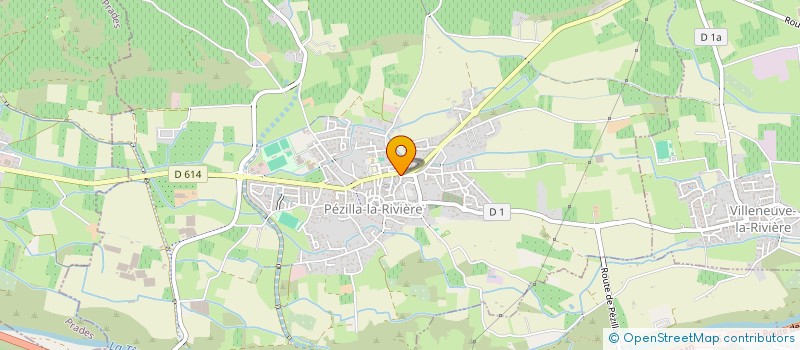 localisation de l'entreprise DAGUES TERRASSEMENT  PEZILLA-LA-RIVIERE