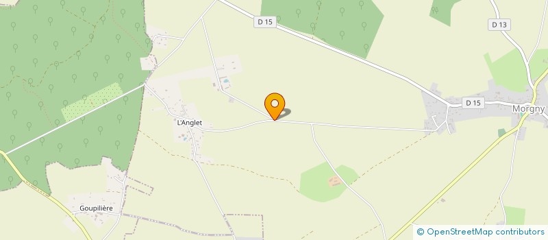 localisation de l'entreprise DAGUET MACONNERIE  LONGCHAMPS