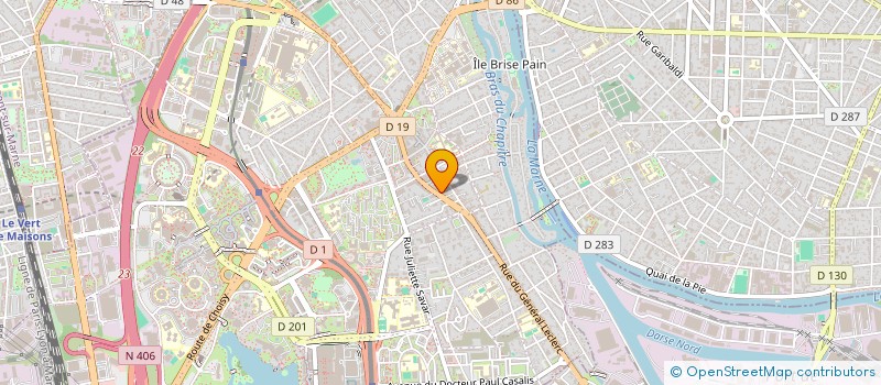 localisation de l'entreprise DAGUET SARL à CRETEIL