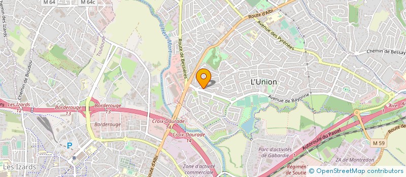localisation de l'entreprise DAGUI à L'UNION