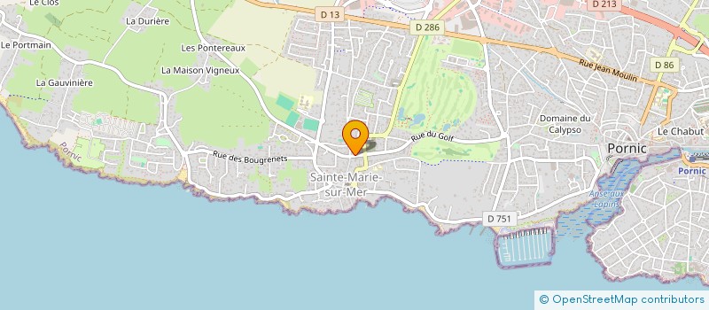 localisation de l'entreprise DAGUI  PORNIC