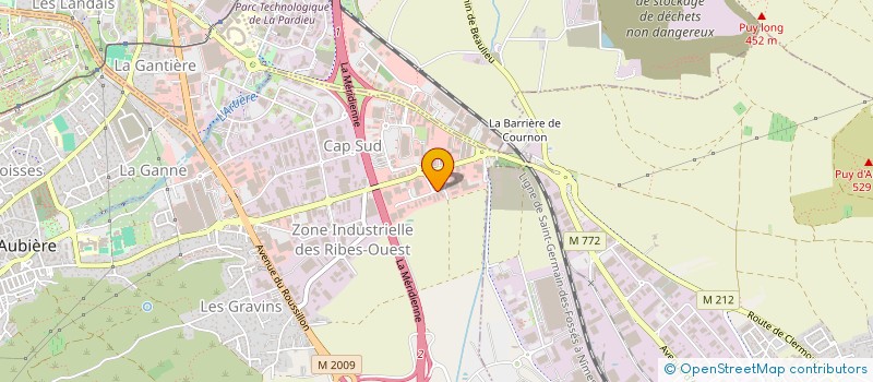 localisation de l'entreprise DAGUILLON à AUBIERE