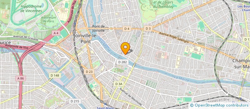 localisation de l'entreprise DAGUIM à JOINVILLE-LE-PONT