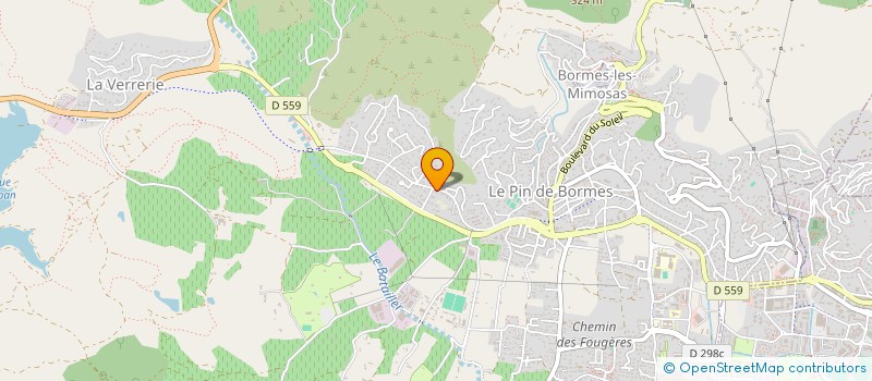 localisation de l'entreprise DAGXA à BORMES-LES-MIMOSAS