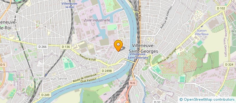 localisation de l'entreprise DAGXEN à VILLENEUVE-LE-ROI