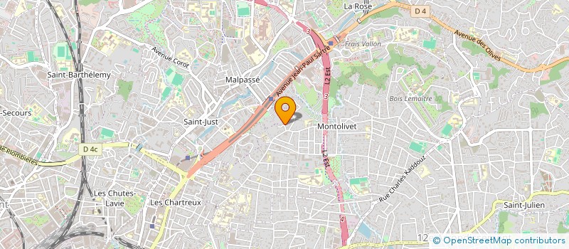 localisation de l'entreprise DAHAN BARA  MARSEILLE