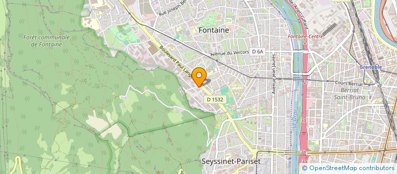 localisation de l'entreprise DAHARIO ENTREPRISE  FONTAINE