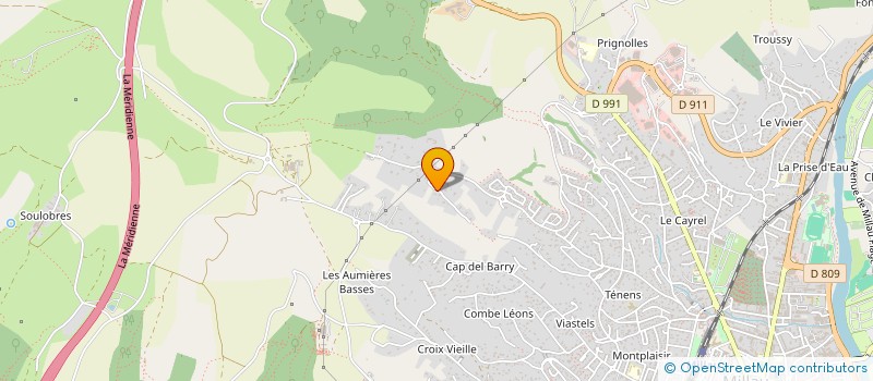 localisation de l'entreprise DAHE  MILLAU