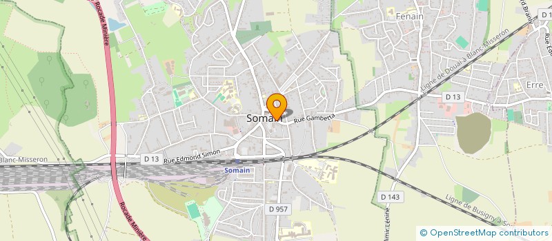 localisation de l'entreprise DAHELIQUE  SOMAIN